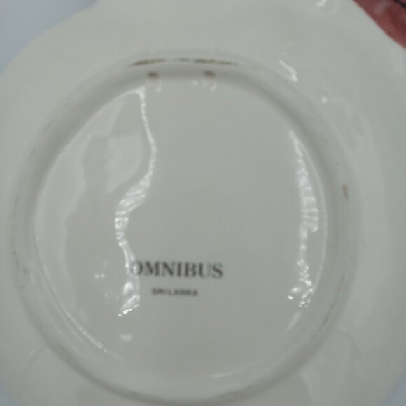 Omnibus Yule Snowman Cookie or Serving Plate Christmas Sri Lanka - Picture 3 of 5